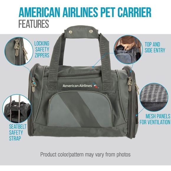 NIB!! Travel Pet Carrier, Airline Approved & Guaranteed On Board - Gray, Medium - Picture 7 of 16